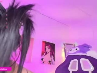 kathybecker  beautiful webcam babe turns into anal slut