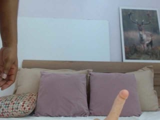 kimaralion brunette spanish cam babe gets her asshole penetrated