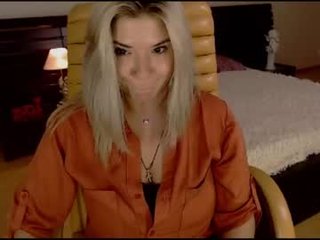nickyblein blonde cam girl enters world of BDSM fantasy, ohmibod, sexual submission and rough anal sex