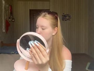 love_haven blonde teen cam babe plays with her tight asshole with ohmibod inside