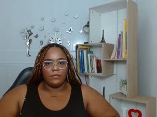 bbw_charlote nude cam girl presents oilshow on camera