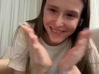 vi_world naked teen cam babe loves kiss, licked slits and pink clits on a sex cam