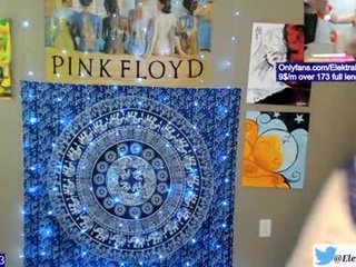 elektraexotic blonde cam girl enjoys rough anal live sex with ohmibod